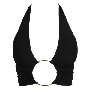 SARDA · Lita - Triangel Bikini-Top - Schwarz