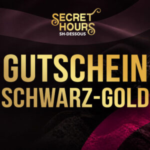 SH-DESSOUS GUTSCHEIN SCHWARZ-GOLD