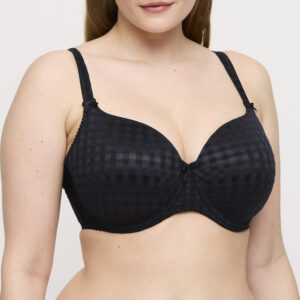 PrimaDonna · MADISON · Unterlegter BH Herzform – Schwarz