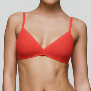 SARDA · CHALMERS · unterlegtes Bralette – Hot Lava