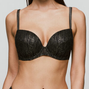 SARDA · TABEI · Unterlegter BH tiefdekoll. – Schwarz